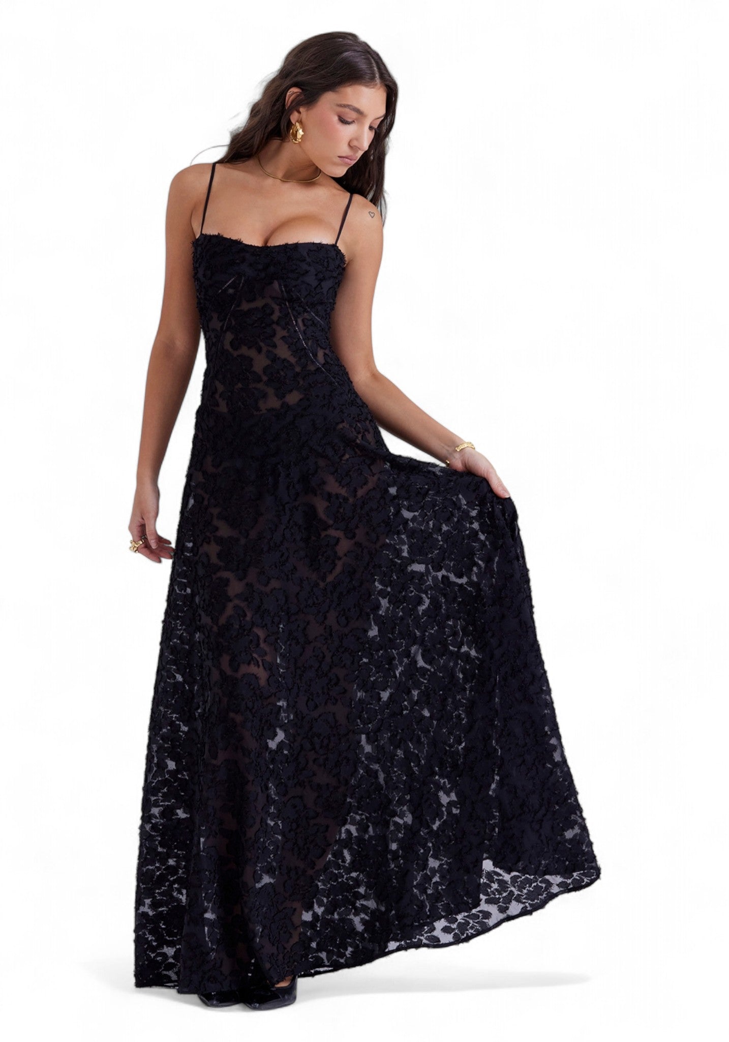 Vestido Amethyst Noir